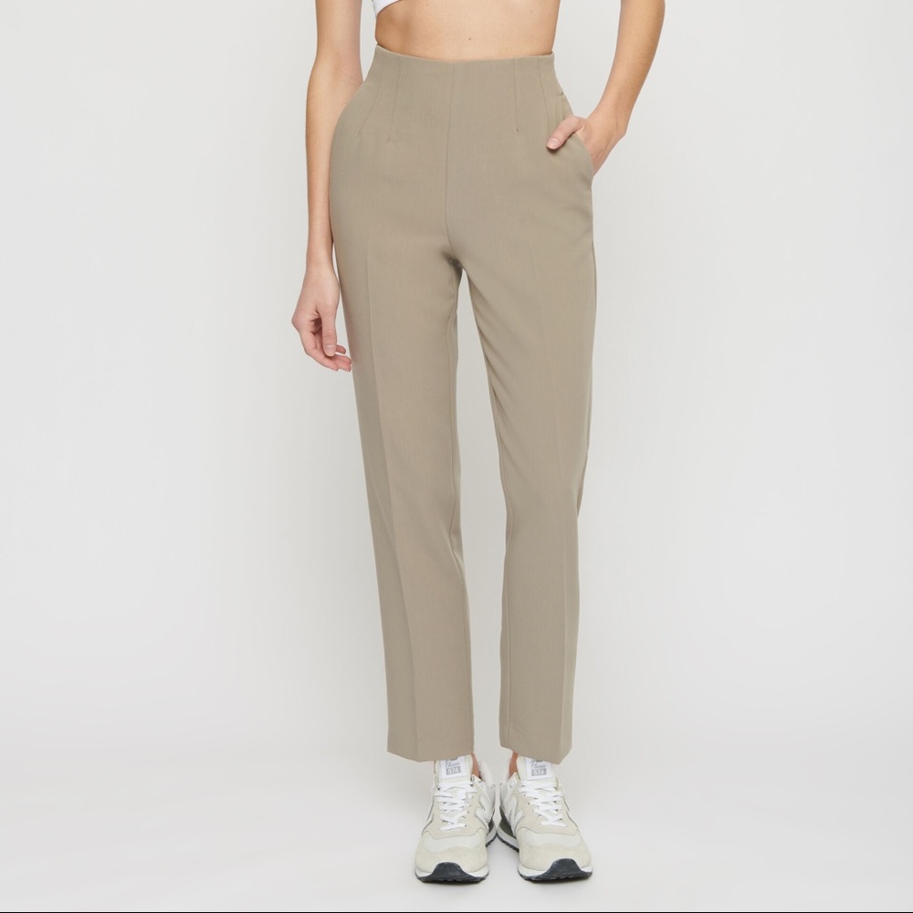 Dynamite Kendall Side Zip Slim Pants